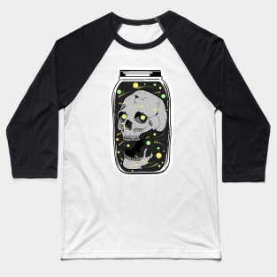 Skull in a Jar Baseball T-Shirt